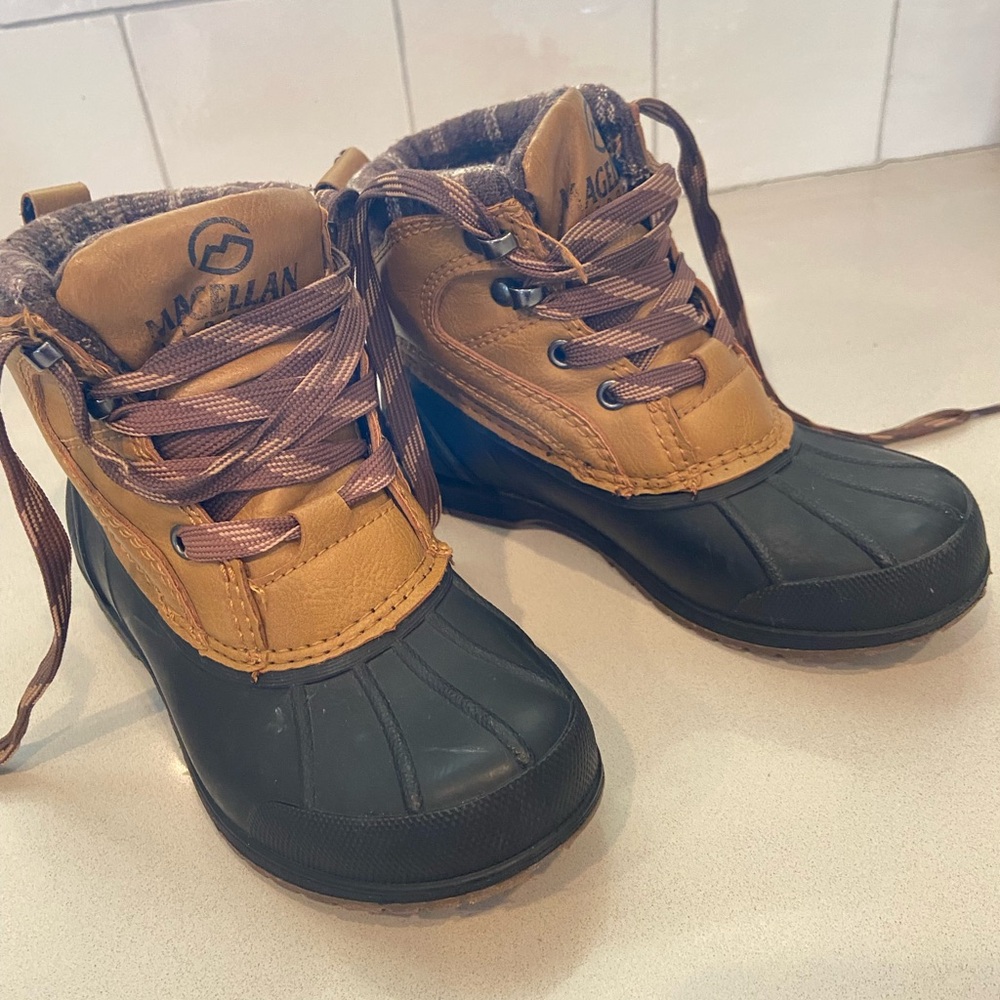 Magellan Outdoors Kids Boots - Brown and Black